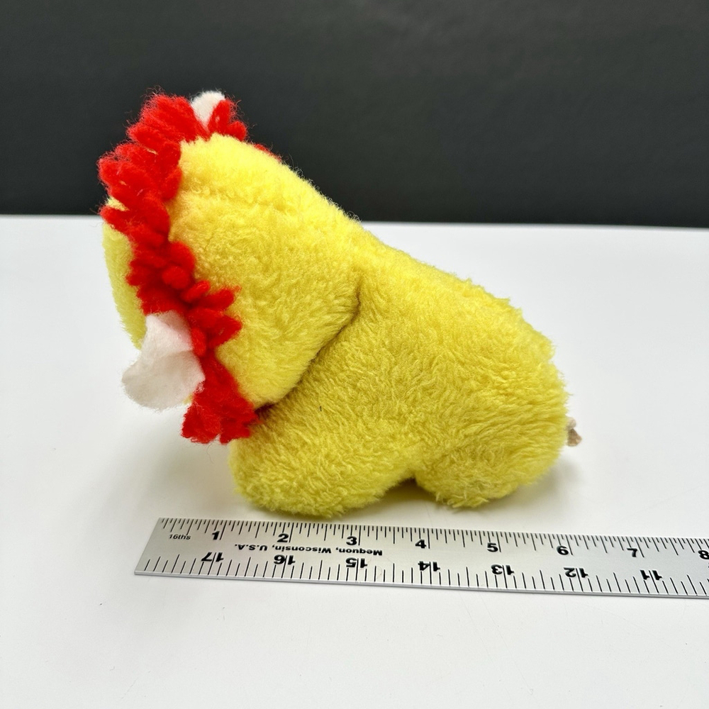 Eden Toys Plush Wind Up Musical Lion Tested Works Vintage 60s 70s RARE - Picture 12 of 12